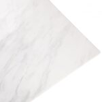 Cameron 64" Marble Veneer Top And Steel Base Dining Table
