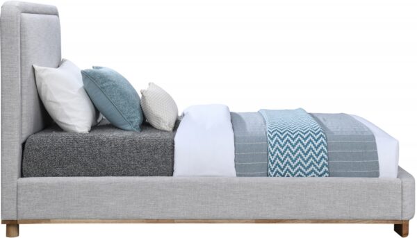 Nolita Linen Textured Fabric Upholstered Bed