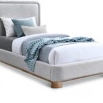 Nolita Linen Textured Fabric Upholstered Bed