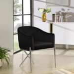 Xavier Velvet Upholstered Dining Chair