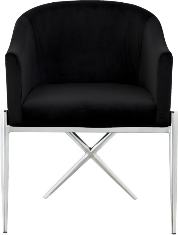 Xavier Velvet Upholstered Dining Chair