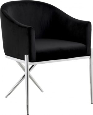 Xavier Velvet Upholstered Dining Chair