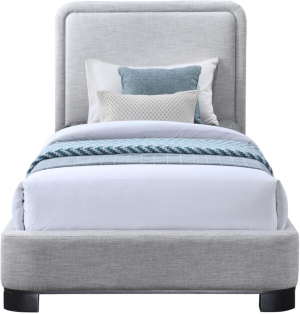 Nolita Linen Textured Fabric Upholstered Bed