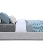 Nolita Linen Textured Fabric Upholstered Bed