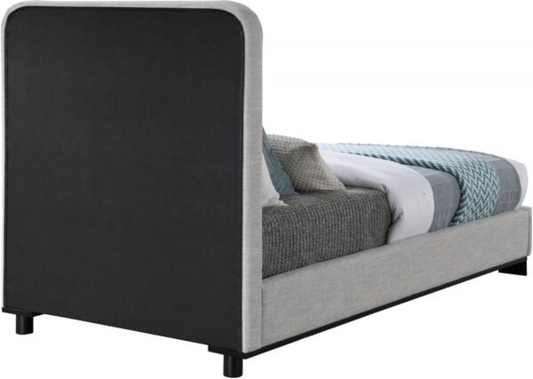 Nolita Linen Textured Fabric Upholstered Bed