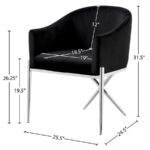Xavier Velvet Upholstered Dining Chair