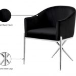 Xavier Velvet Upholstered Dining Chair