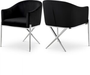 Xavier Velvet Upholstered Dining Chair