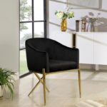Xavier Velvet Upholstered Dining Chair