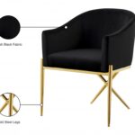 Xavier Velvet Upholstered Dining Chair