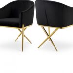 Xavier Velvet Upholstered Dining Chair