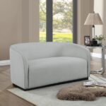 Mylah 60" Fabric Upholstered Loveseat