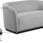 Mylah 60" Fabric Upholstered Loveseat