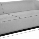 Mylah 83" Fabric Upholstered Sofa