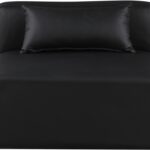 Cube Vegan Leather Armless Modular Chair