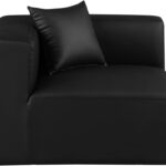 Cube Vegan Leather Corner Modular Chair