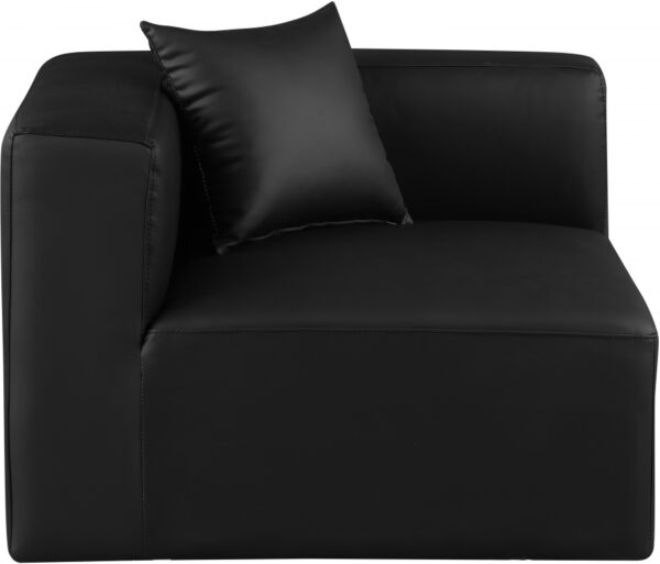 Cube Vegan Leather Corner Modular Chair