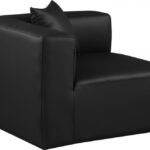 Cube Vegan Leather Corner Modular Chair