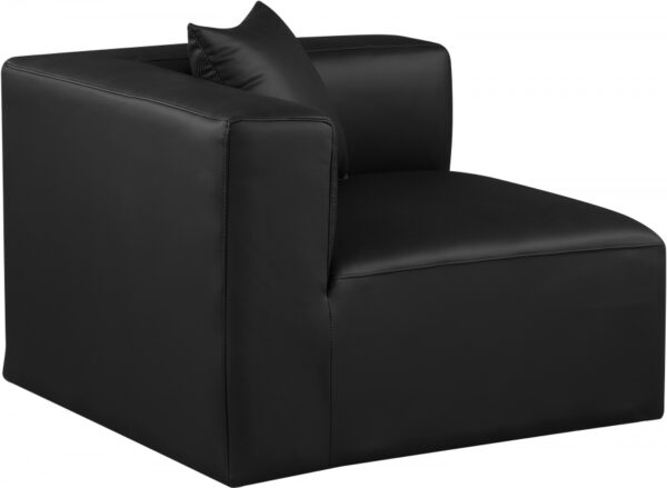 Cube Vegan Leather Corner Modular Chair