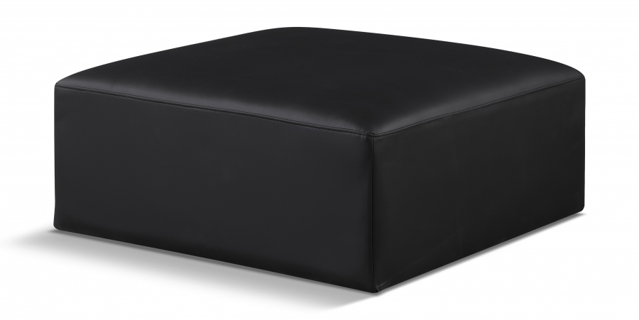 Cube Vegan Leather Modular Ottoman