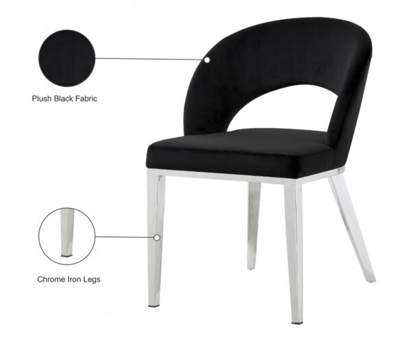 Roberto Velvet Upholstered Dining Chair