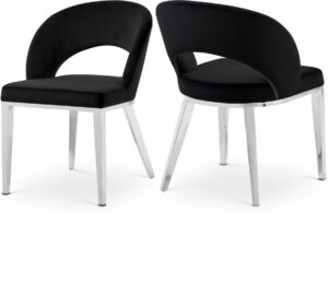 Roberto Velvet Upholstered Dining Chair