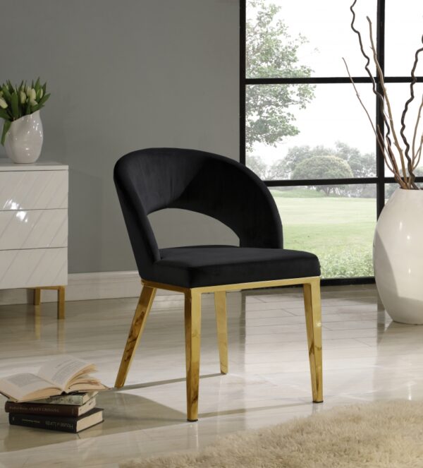 Roberto Velvet Upholstered Dining Chair