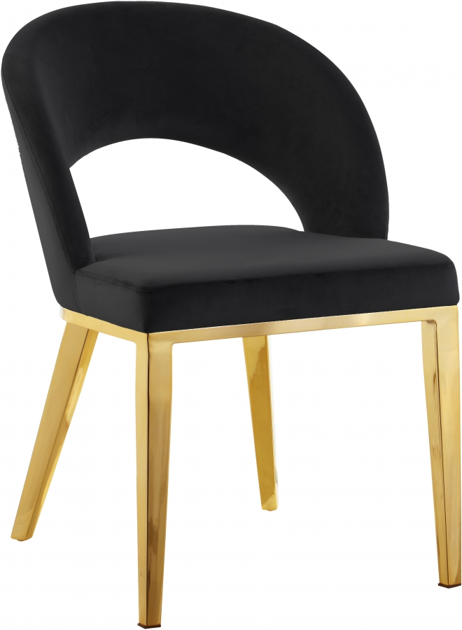 Roberto Velvet Upholstered Dining Chair