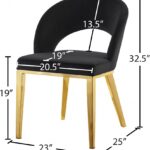 Roberto Velvet Upholstered Dining Chair