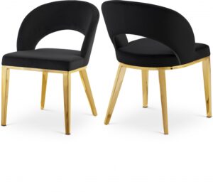 Roberto Velvet Upholstered Dining Chair
