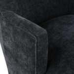 Clarita Chenille Fabric Upholstered Swivel Accent Chair