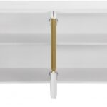 Florence Lacquer Finish And Metal Sideboard / Buffet