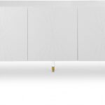 Starburst Lacquer Finish And Acrylic Sideboard / Buffet