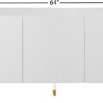 Starburst Lacquer Finish And Acrylic Sideboard / Buffet
