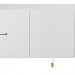 Starburst Lacquer Finish And Acrylic Sideboard / Buffet