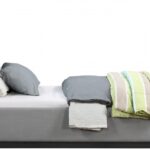 Alfie Linen Textured Fabric Upholstered Bed