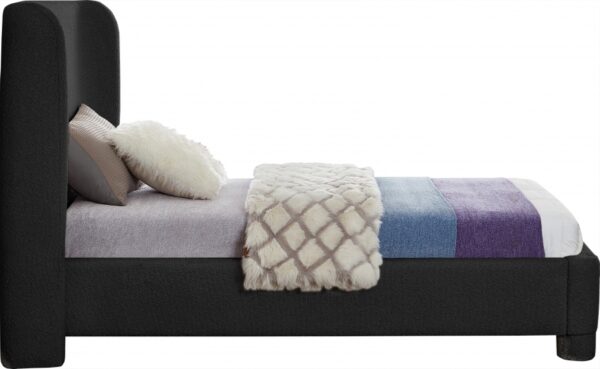 Penny Boucle Fabric Upholstered Twin Bed