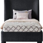 Penny Chenille Fabric Upholstered Bed