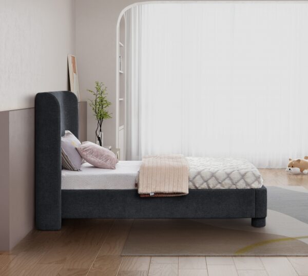 Penny Chenille Fabric Upholstered Bed