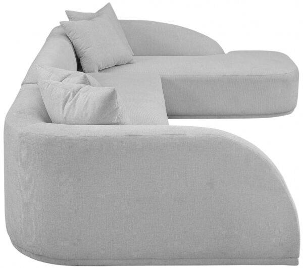 Rita 122.5" Fabric Upholstered Sectional
