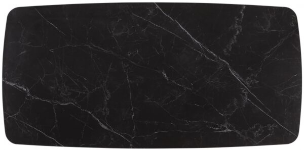 Niya 71" Sintered Stone Top And Steel Base Dining Table