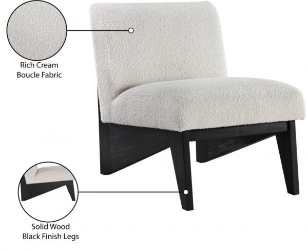 Chapman Boucle Fabric Upholstered Accent Chair