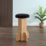Wyatt Velvet Upholstered Bar / Counter Stool