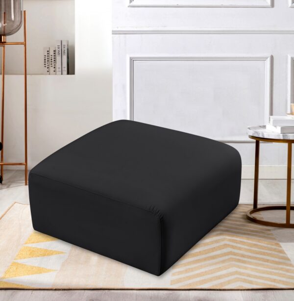 Arc Vegan Leather Upholstered Modular Ottoman