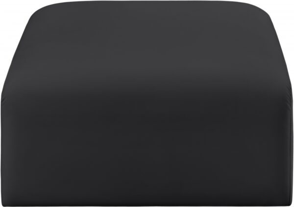Arc Vegan Leather Upholstered Modular Ottoman