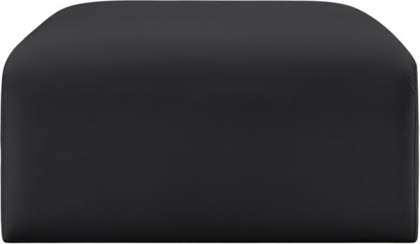Arc Vegan Leather Upholstered Modular Ottoman