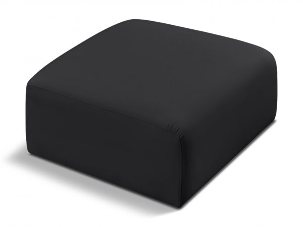 Arc Vegan Leather Upholstered Modular Ottoman