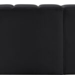 Arc 162" Vegan Leather Upholstered 7pc. Modular Sectional