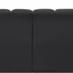 Arc 150" Vegan Leather Upholstered 8pc. Modular Sectional