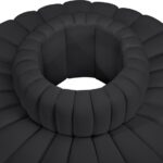 Arc 90" Vegan Leather Upholstered 8pc. Modular Sectional